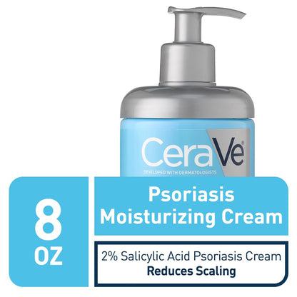 CeraVe Psoriasis 乾癬專用 保濕精華霜 水楊酸和玻尿酸 (美國原廠) 227ml