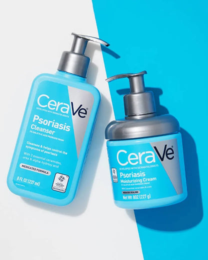 CeraVe Psoriasis 乾癬專用 保濕精華霜 水楊酸和玻尿酸 (美國原廠) 227ml