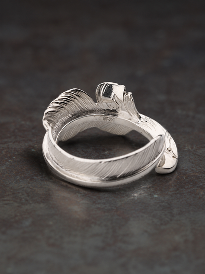 Red-tailed Hawk Feather Ring
