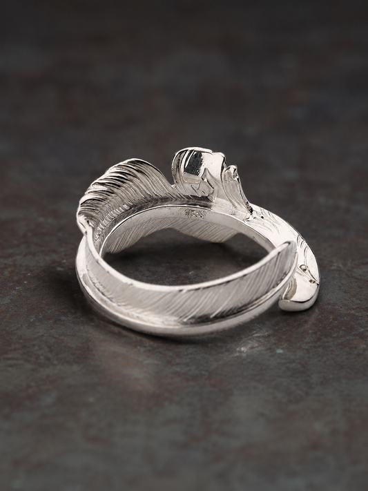 Red-tailed Hawk Feather Ring