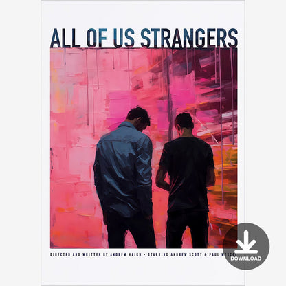 All of Us Strangers Inspired Poster Queer Art | Digital Download