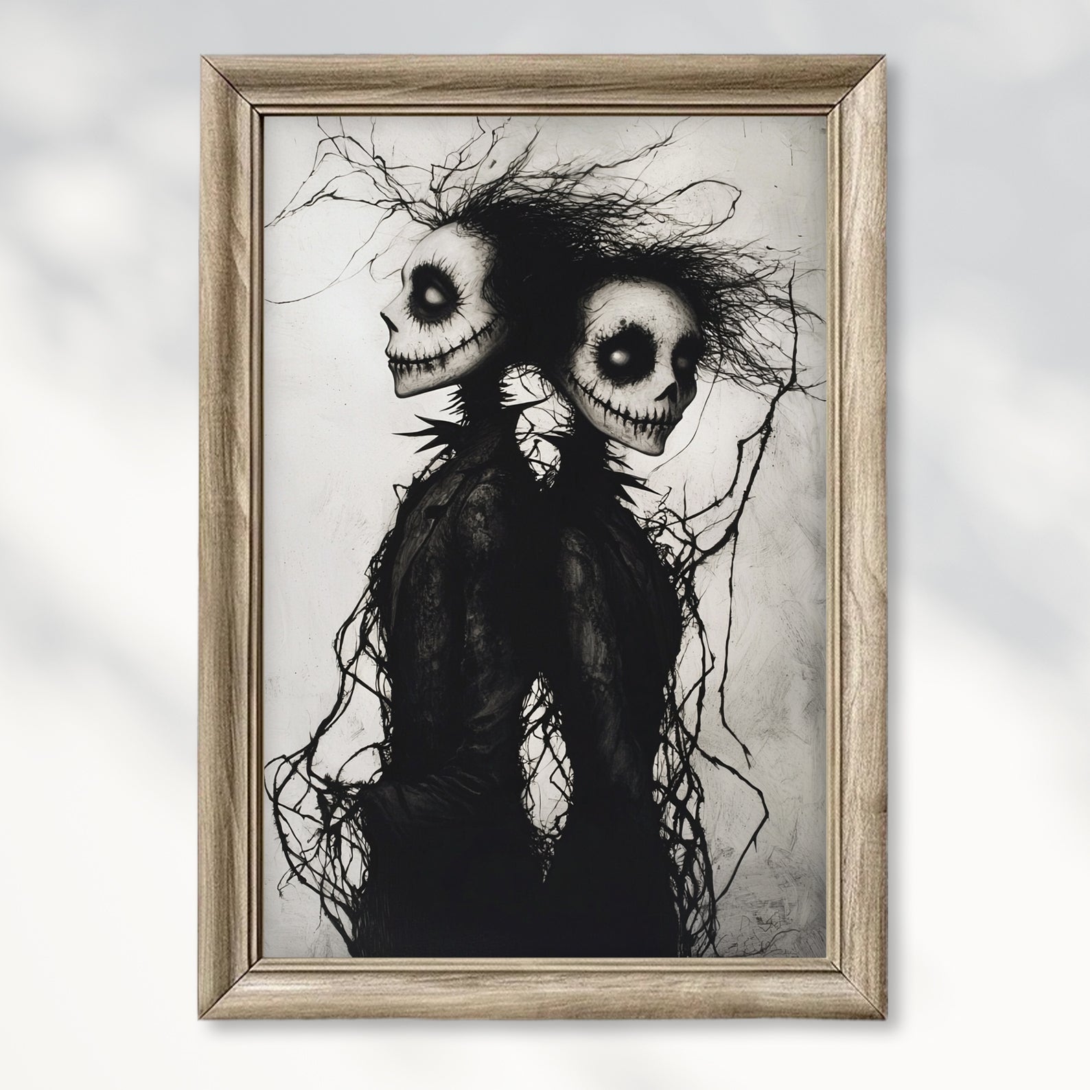 Eternal Bond: Corpse Lovers – Gothic Halloween Decor Poster – XY ELEMENT