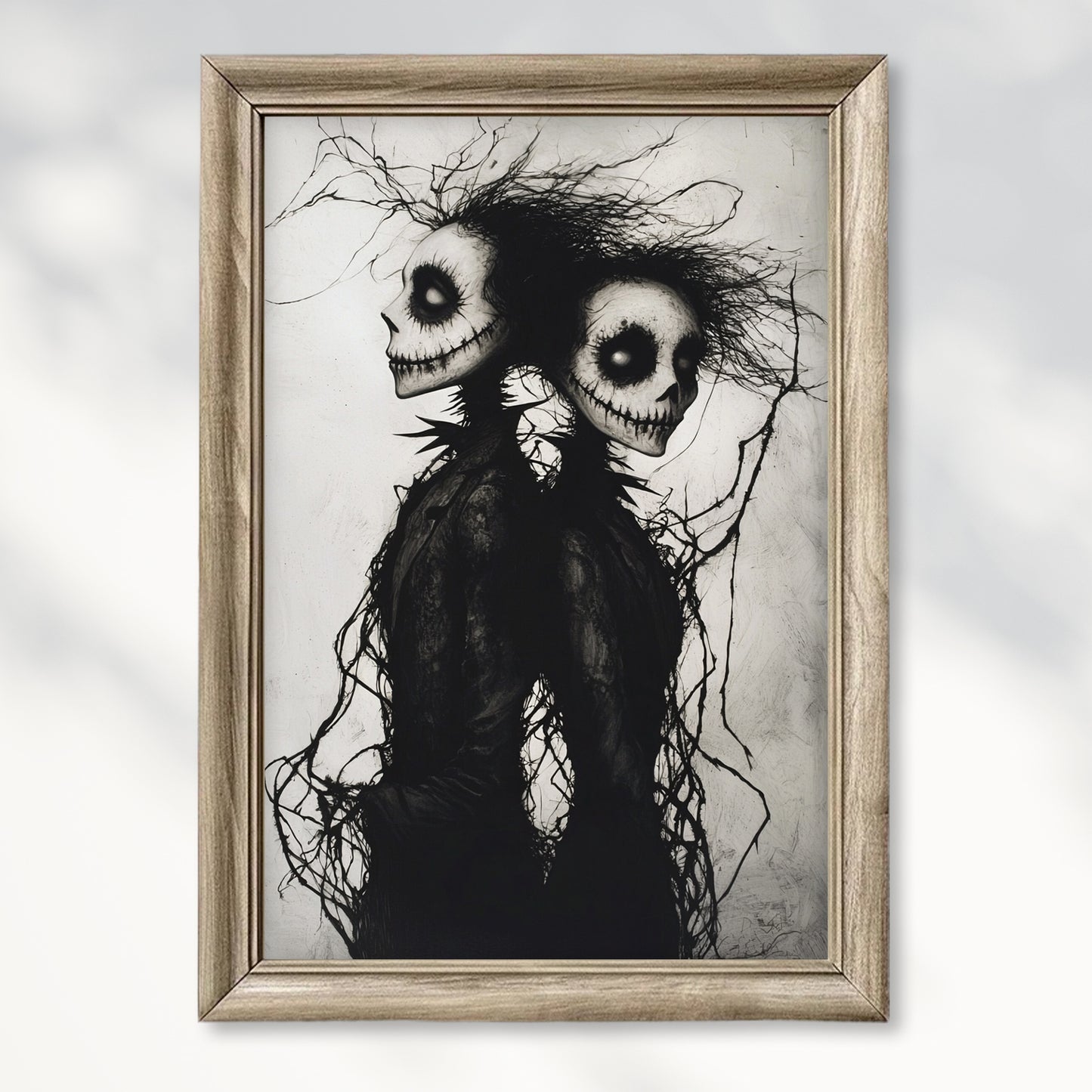 Eternal Bond: Corpse Lovers – Gothic Halloween Decor Poster