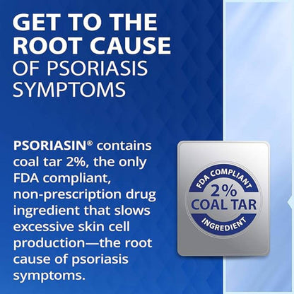 美國 Psoriasin 乾癬專用2% Coal Tar煤焦油軟膏 無激素