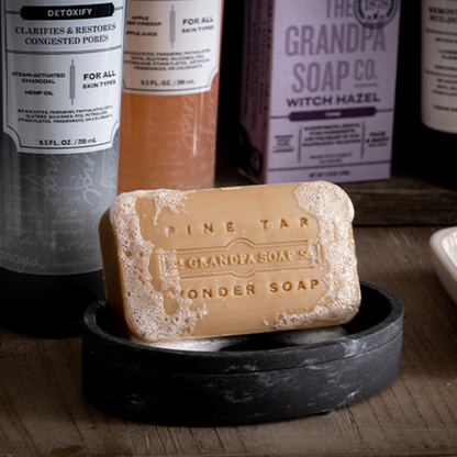 Grandpa's Pine Tar Soap 祖父牌 松焦油皂 神奇爺爺 松焦油沐浴皂