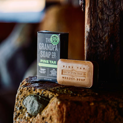 Grandpa's Pine Tar Soap 祖父牌 松焦油皂 神奇爺爺 松焦油沐浴皂