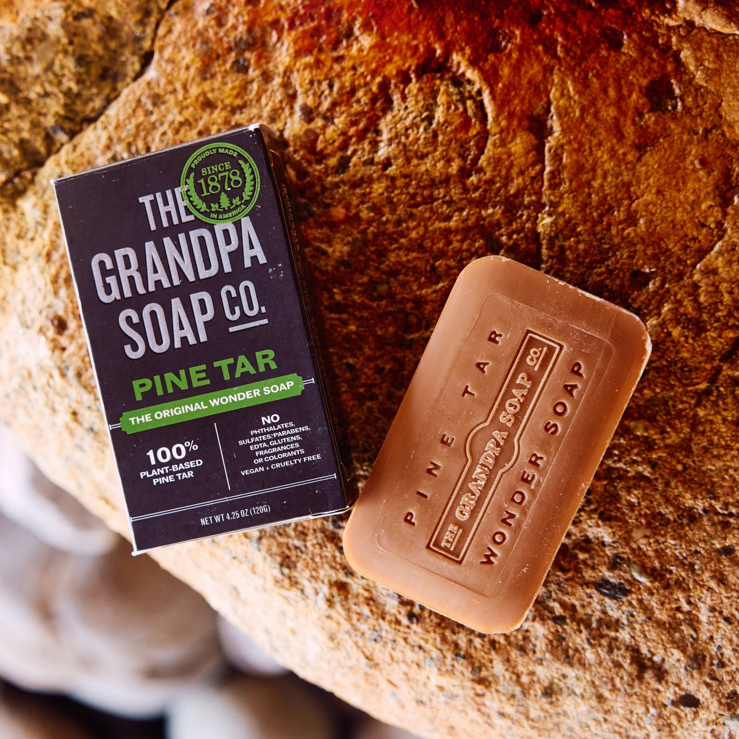 Grandpa's Pine Tar Soap 祖父牌 松焦油皂 神奇爺爺 松焦油沐浴皂