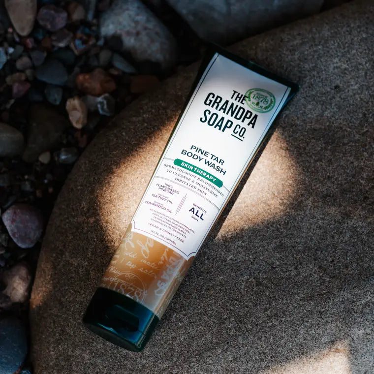 美國 Grandpa's Pine Tar 祖父牌 松焦油沐浴露
