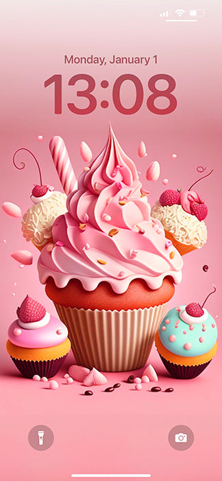 Sweet Pink Cupcakes Wallpaper (3)