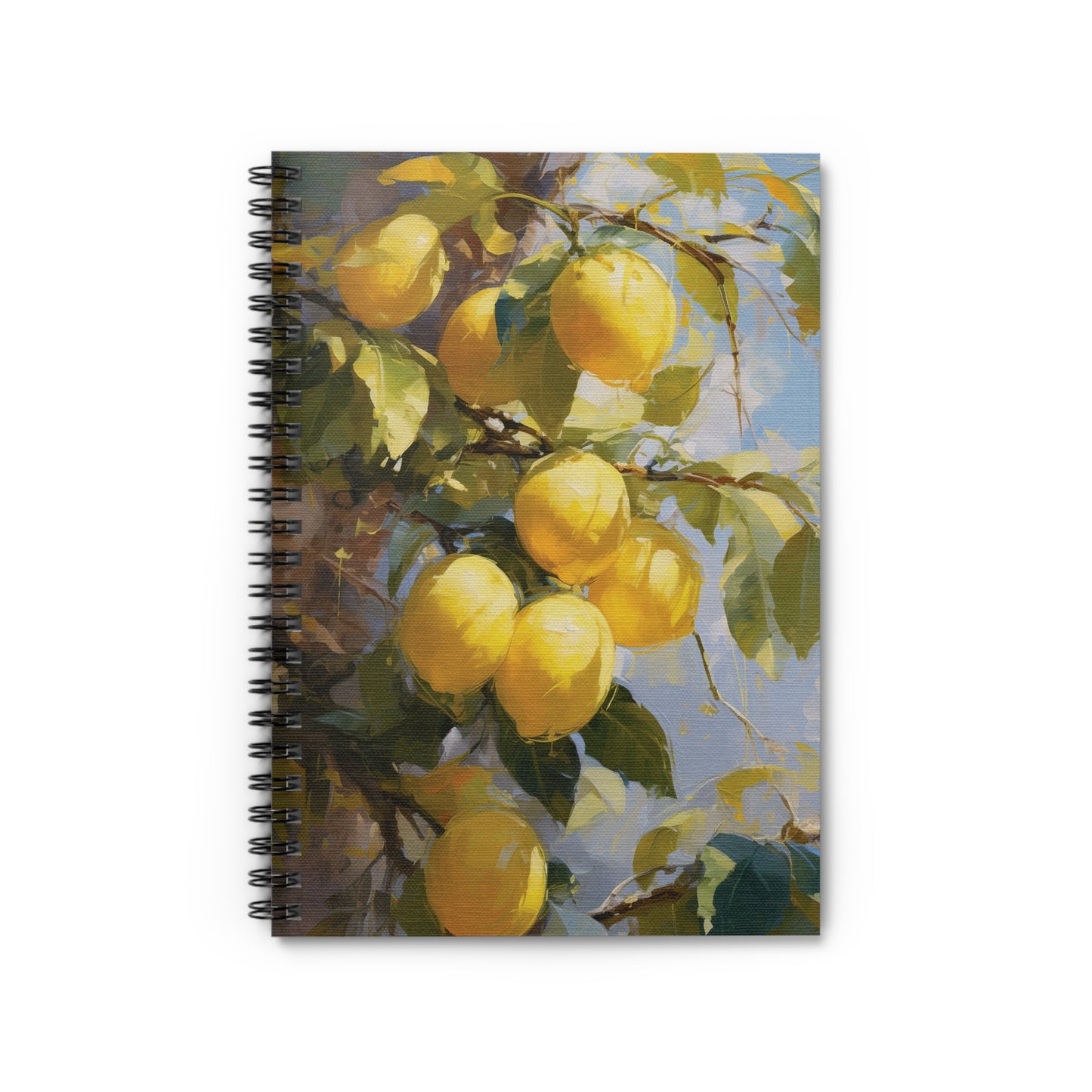 Lemon Art Print Notebook (6) - Composition Notebook, Spiral Notebook, Journal for Writing and Note-Taking