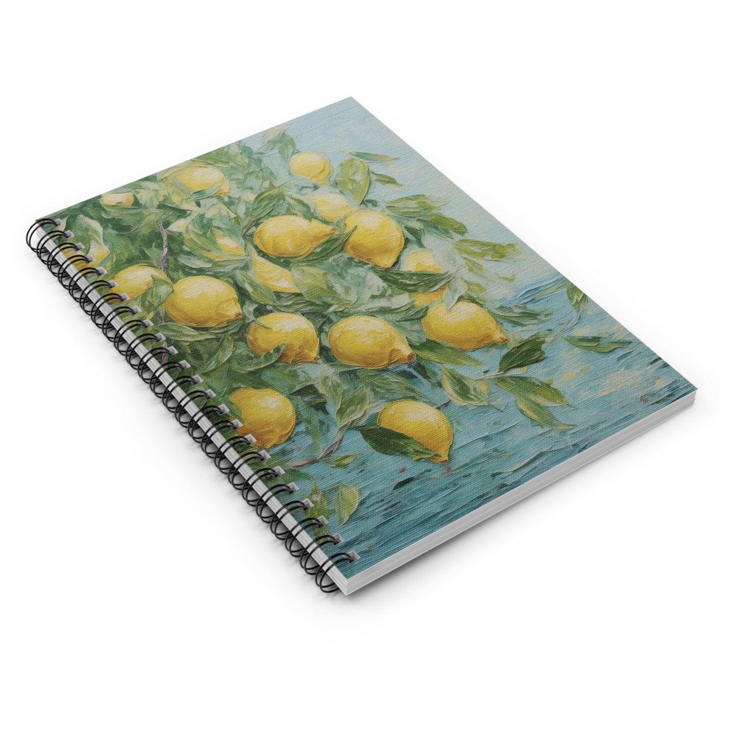 Lemon Art Print Notebook (7) - Composition Notebook, Spiral Notebook, Journal for Writing and Note-Taking