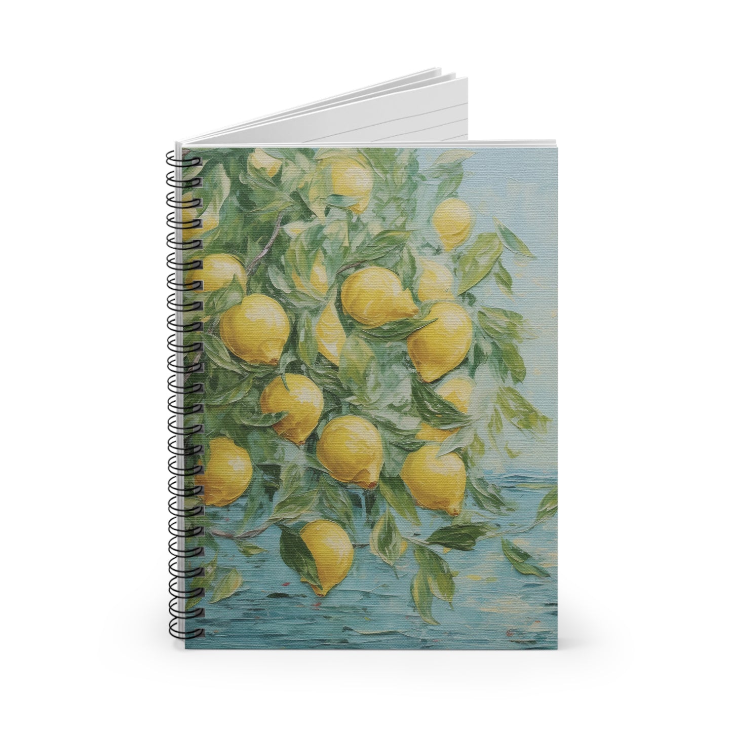 Lemon Art Print Notebook (7) - Composition Notebook, Spiral Notebook, Journal for Writing and Note-Taking