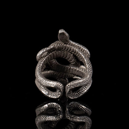 The iconic Intertwined Snake Ring 'Natural Born Killers' Ring Made-to-order