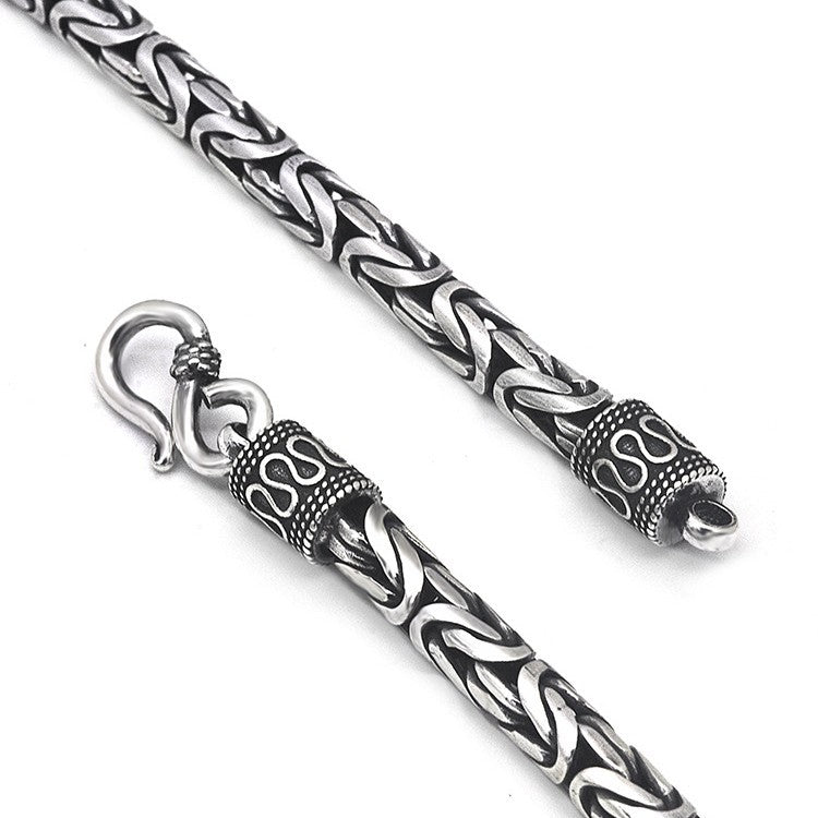 Custom Reserved -  Byzantine Chain S925 Sterling Silver Necklace