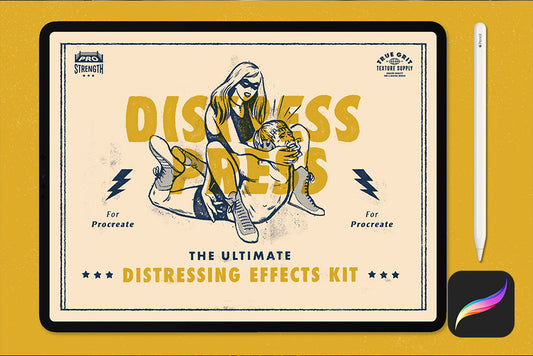 Distress Press For Procreate