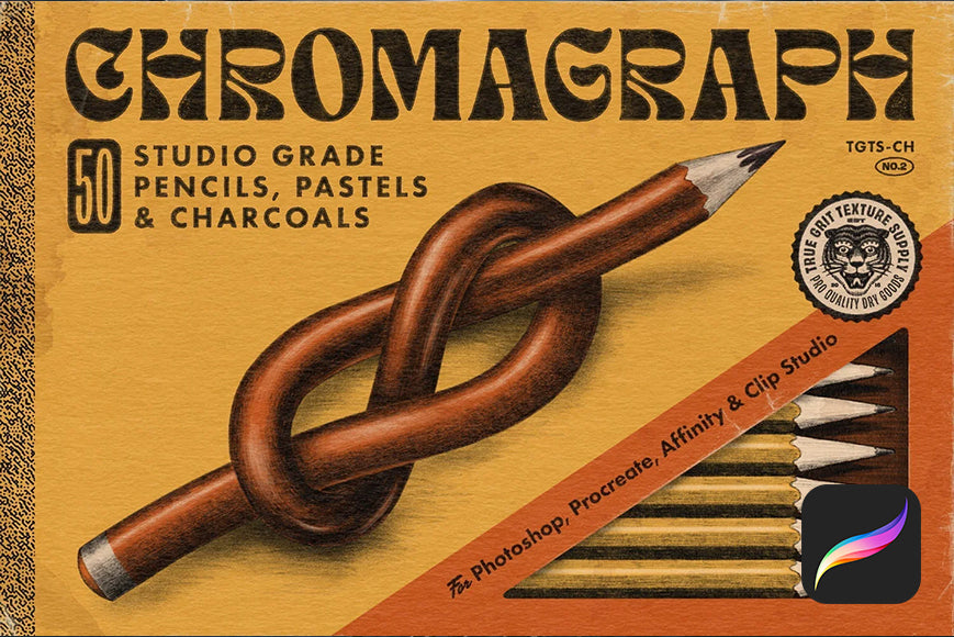 Chromagraph - Pencils & Pastels for Procreate