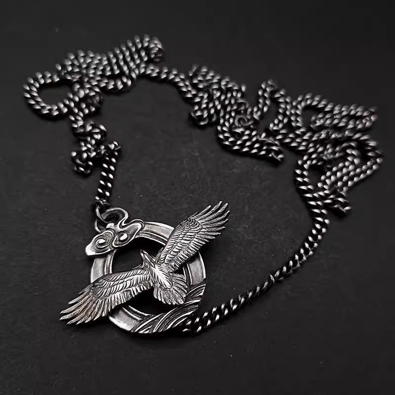 鵬搏九霄S925純銀個性項鍊