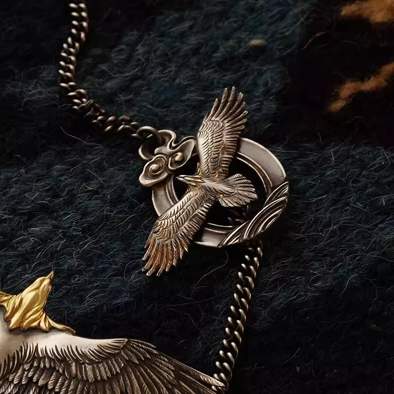 鵬搏九霄S925純銀個性項鍊