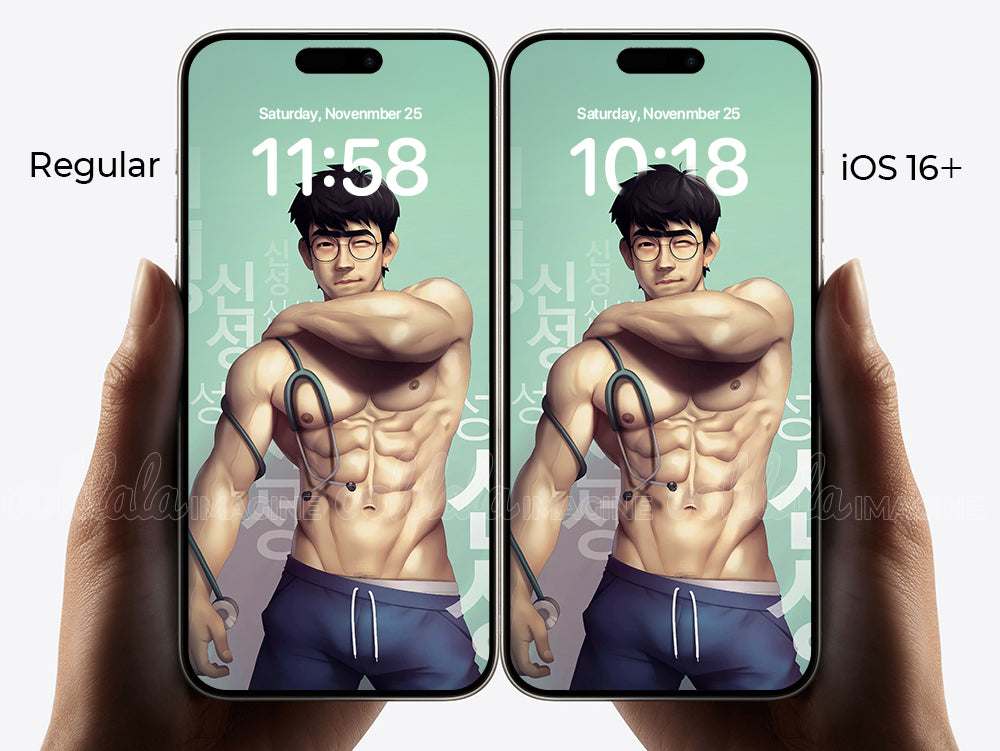 Asian Man Digital Art Wallpaper