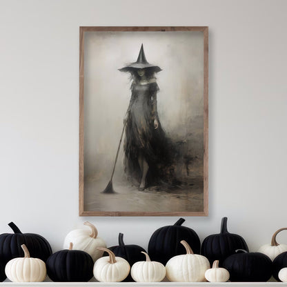 Vintage Witchy Rustic Art Print - Canvas Wall Art