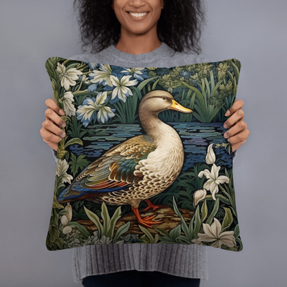 Duck in Garden Digital Art Download