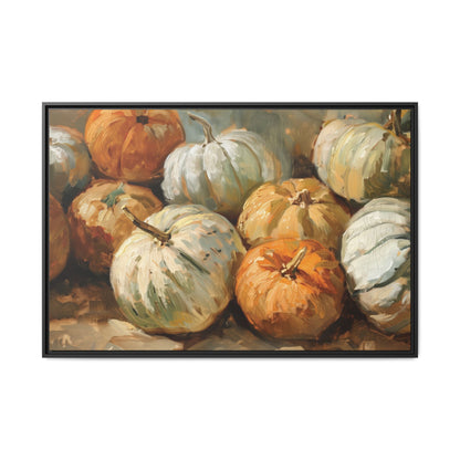 Autumn Pumpkins Oil Painting – Canvas Wall Art