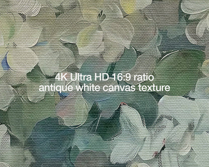 Vintage Hydrangea Flower Frame TV Art