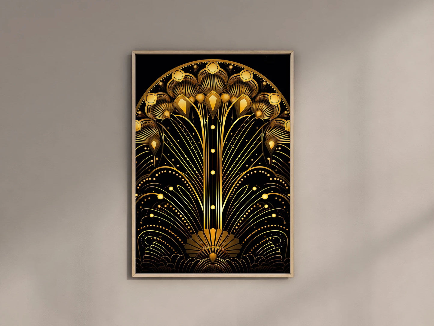 Black and Gold Art Deco Wall Art, 3-Piece Wall Art Set, 1920s Art Deco Print, Art Deco Posters