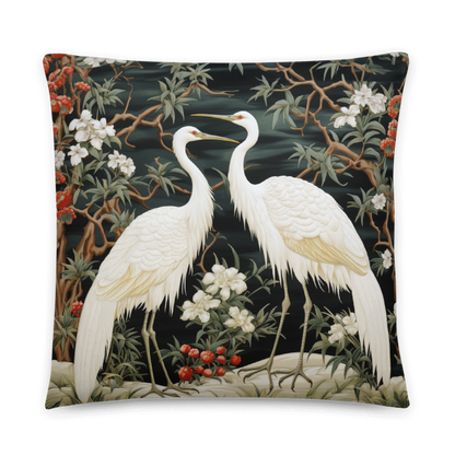 Crane Couple in Forest Digital Art Download