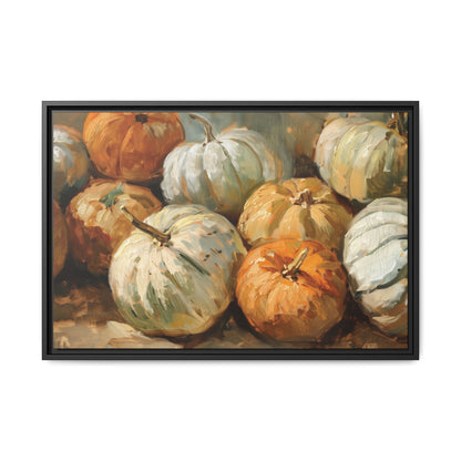 Autumn Pumpkins Oil Painting – Canvas Wall Art