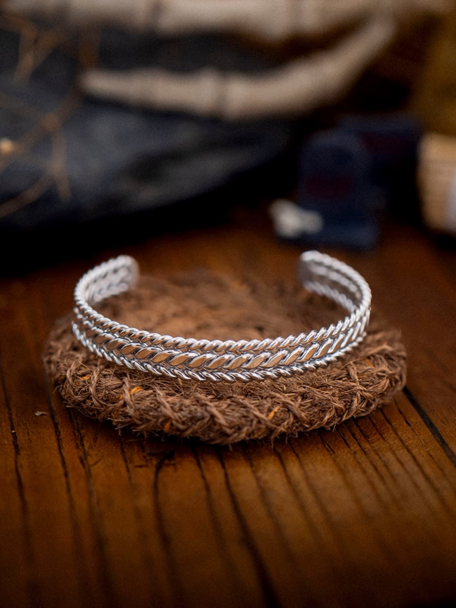 Braided Cuff Bracelet