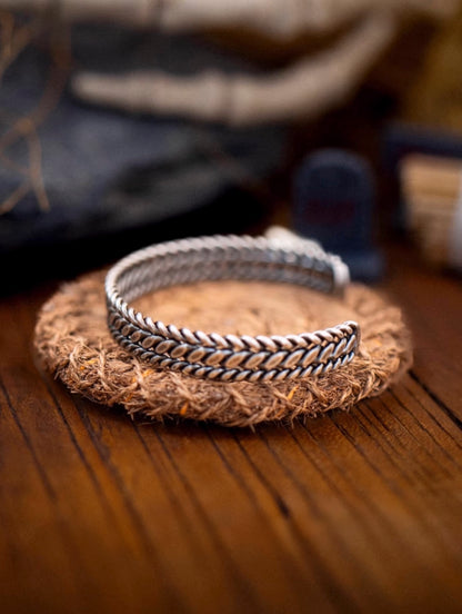 Braided Cuff Bracelet