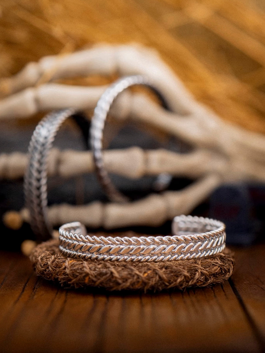 Braided Cuff Bracelet