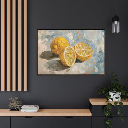 Still Life Lemon – Canvas Wall Art