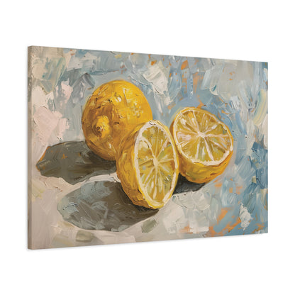 Still Life Lemon – Canvas Wall Art