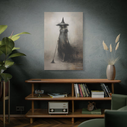 Vintage Witchy Rustic Art Print - Canvas Wall Art