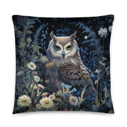 Twilight Vigil Owl Digital Art Download