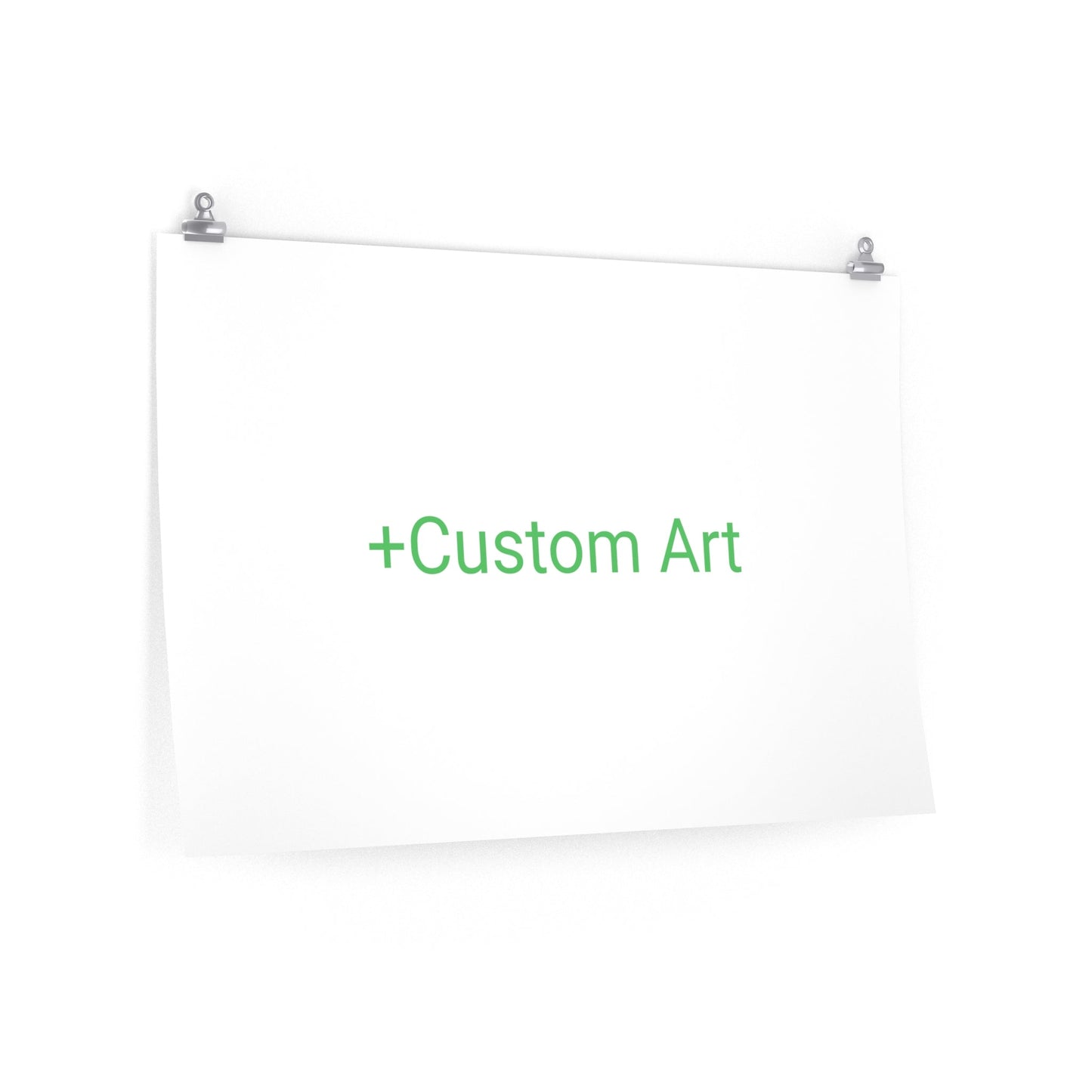 Custom Print - Premium Matte Paper (Horizontal)