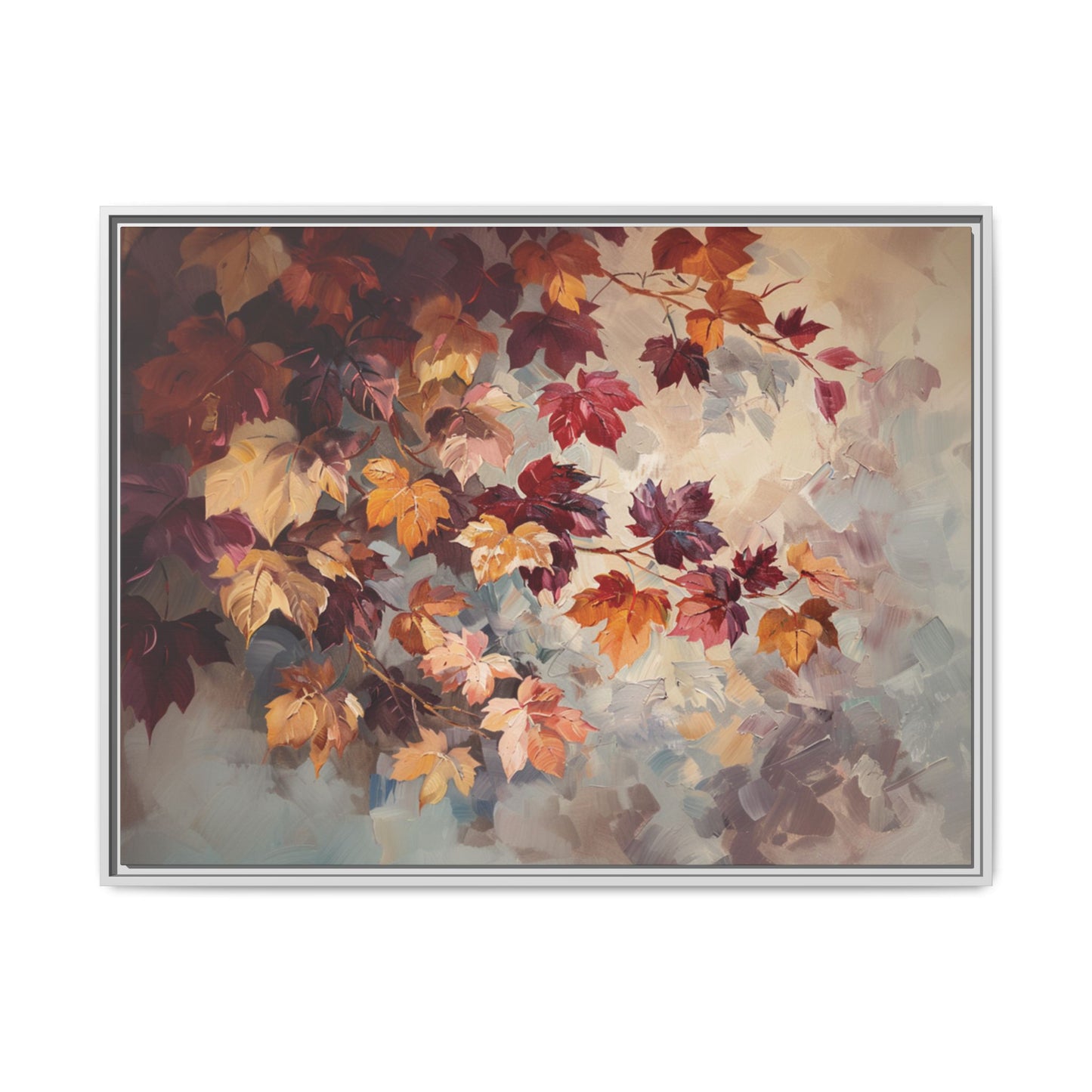 Fall Leaves Autumn Decor – Canvas Wall Art