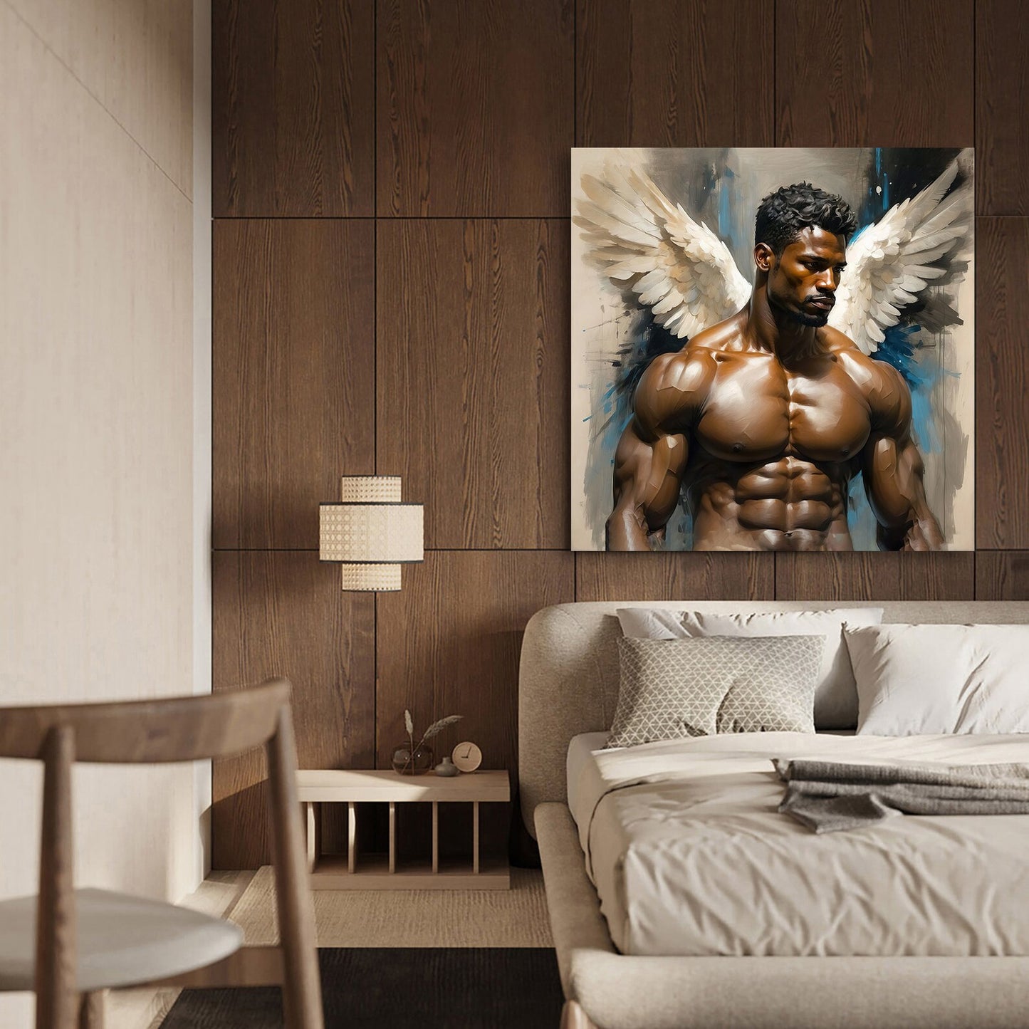Male Angel Wings Gay Art Digital Painting Download