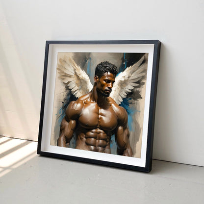 Male Angel Wings Gay Art Digital Painting Download