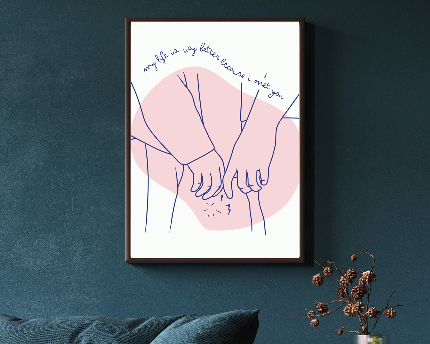 Nick & Charlie | Heartstopper Inspired Gay Art, Bedroom Wall Art Download