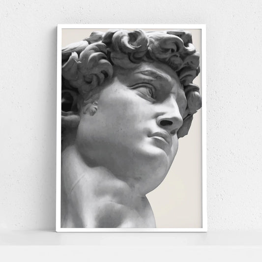 David Statue Print Greek Mythology