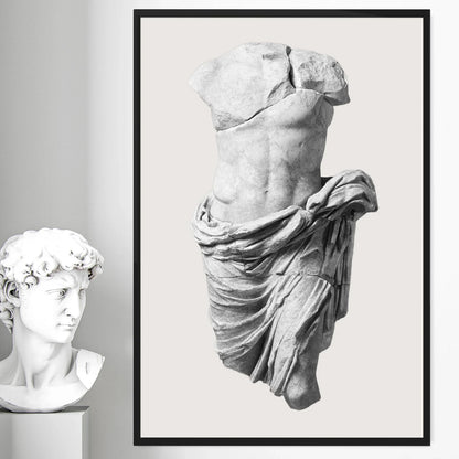 Broken Rome Statue Print Greek Mythology