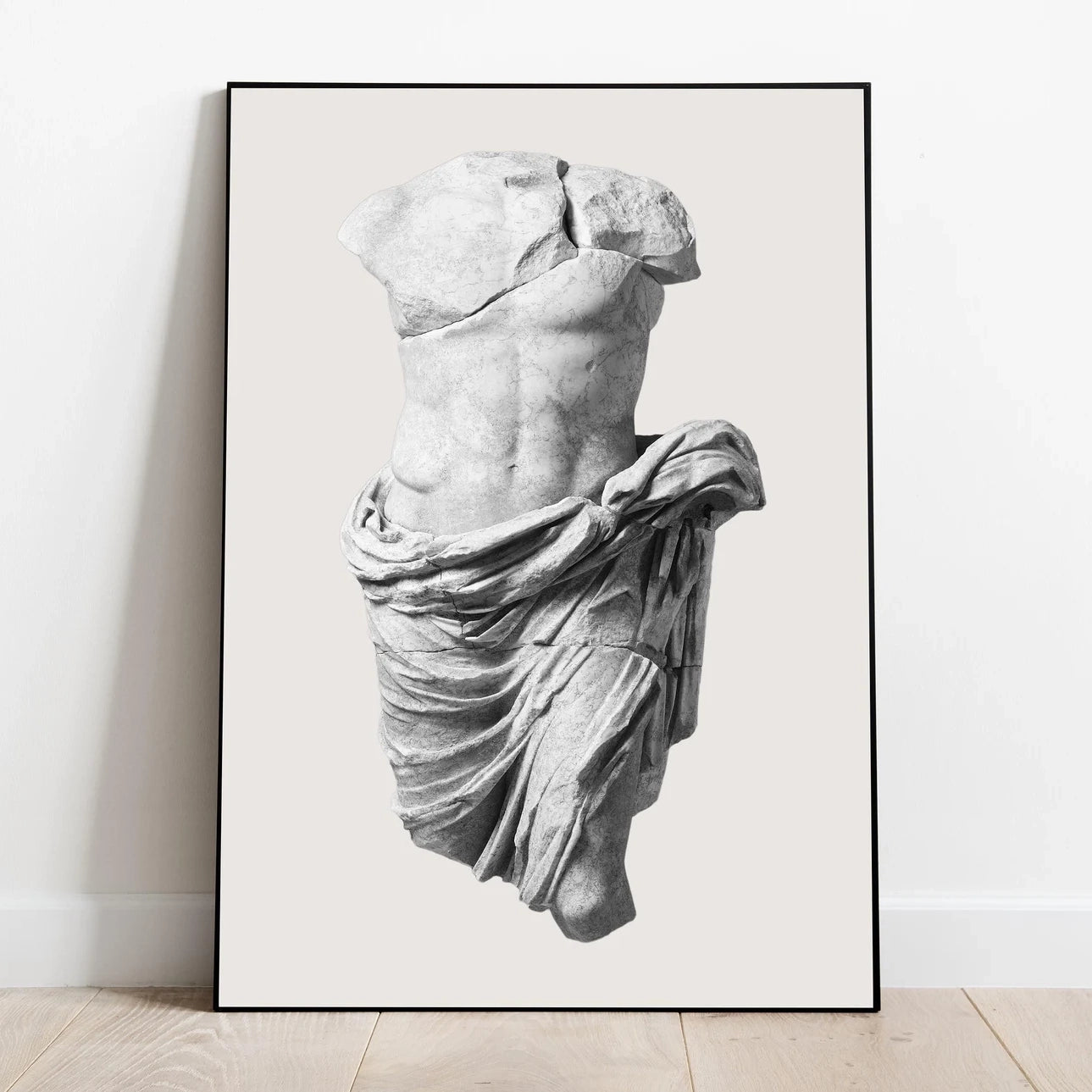 Broken Rome Statue Print Greek Mythology