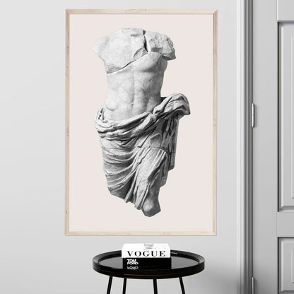 Broken Statue Print, Greek Mythology Art download