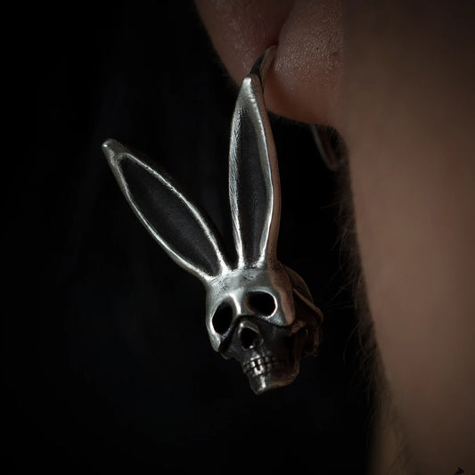 Skull Bunny Earring