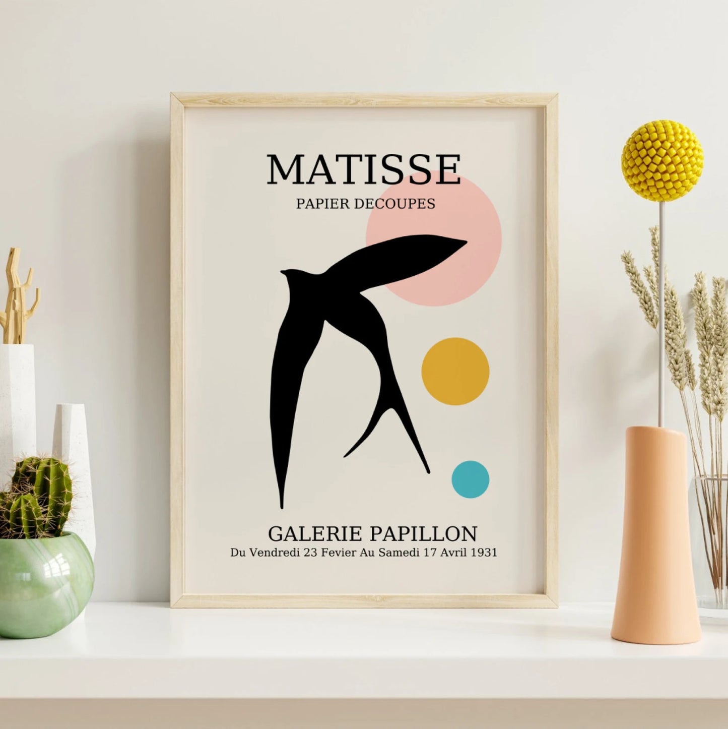 Matisse Print, Matisse Exhibition Poster, Matisse Poster, Matisse Cut Out, Matisse Wall Art, Matisse Exhibition Poster, Modern Minimal Art