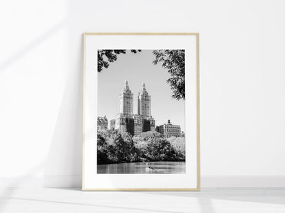New York City Photography Set of 6 NYC Black and White Wall Art