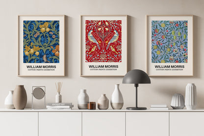 Set Of 6 William Morris Print, Art Nouveau Print, Exhibition Print Set, William Morris Poster, Botanical Print Set,Trendy DIGITAL DOWNLOAD